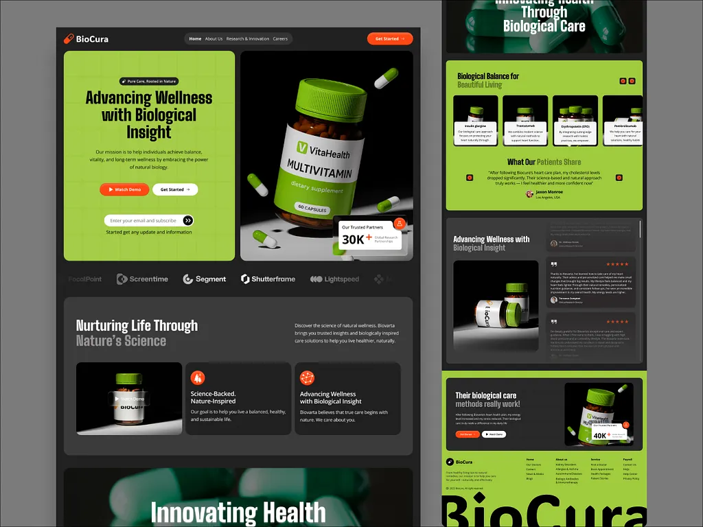Concept preview of an e-commerce storefront and product discovery experience.